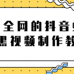 火爆全网的抖音“蚂蚁牙黑”视频制作教程，附软件【视频教程】