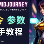 Midjourney新手入门教程，轻松创作顶级图像，命令参数-新手教程