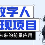 AI数字人短视频变现项目，43条作品涨粉11W+销量21万+【揭秘】