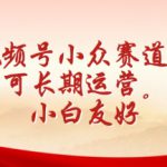 视频号小众赛道，可长期运营，小白友好【揭秘】