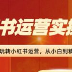 2024小红书运营实操营，​从入门到精通，完成从0~1~100