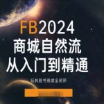 2024Faceboo商城自然流(从入门到精通)，玩转脸书商城全闭环