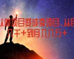 如何从做项目变成卖项目，从月收入几千到月入几万【揭秘】